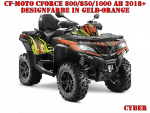 Cyber for CF-Moto CForce 800/820/850/1000 XC/DLX up 2018+