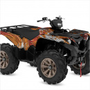 Shaded Orange M Version für Yamaha Grizzly ﻿700 2016+