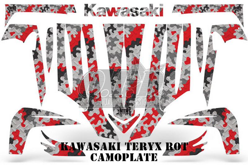 Camoplate für Kawasaki UTV