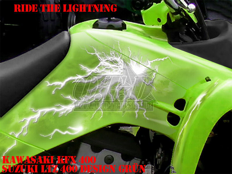 Ride the Lightning für Kawasaki Quads