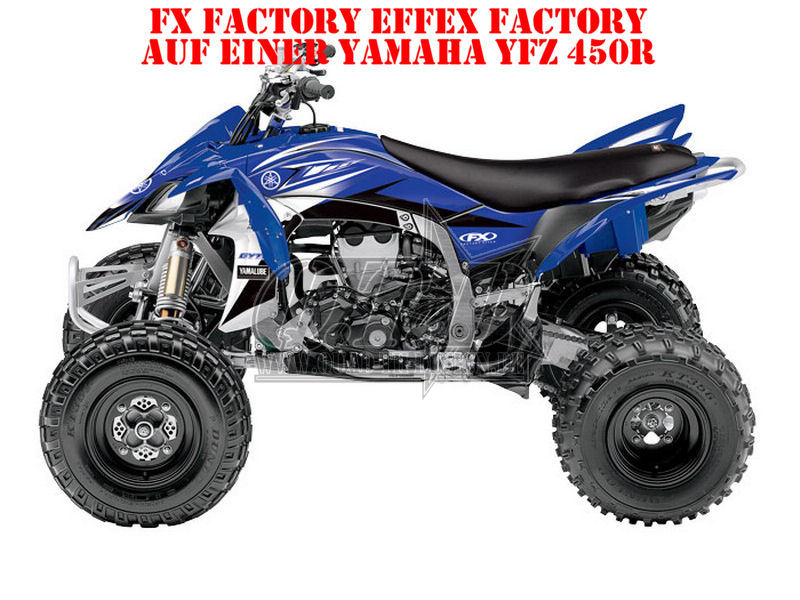 FX - Factory Effex Factory für Yamaha Quads in Blau