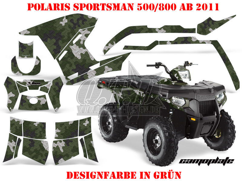 Camoplate für Polaris ATV