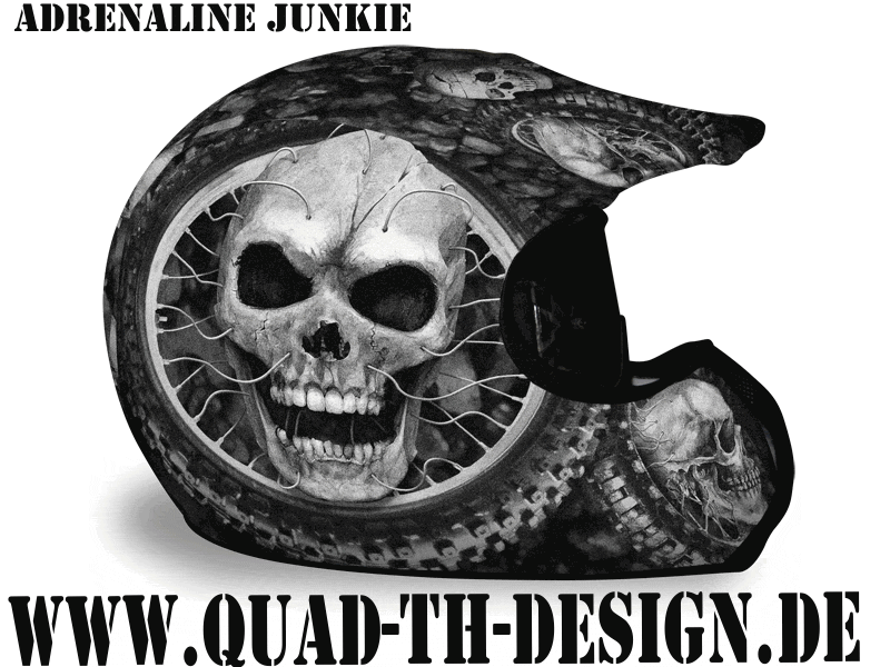 Helm Skin Adrenaline Junkie