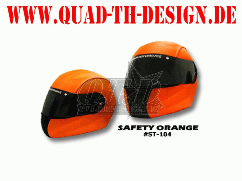 Helm Skin Safty Orange
