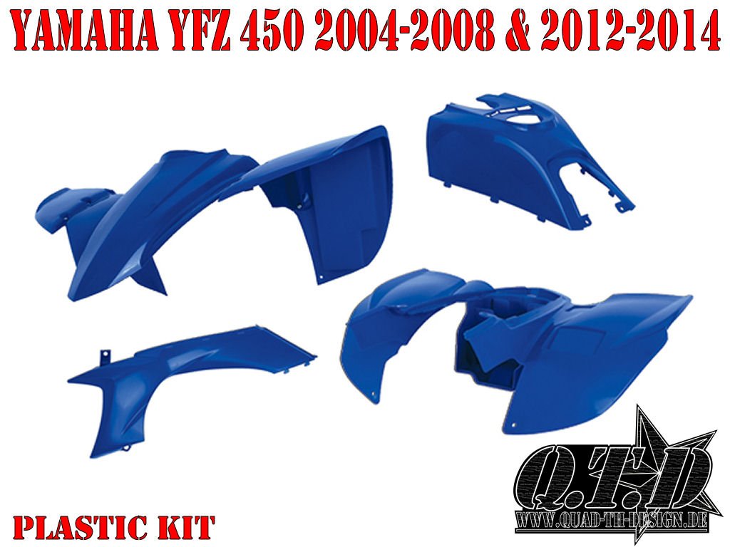 Polisport Komplett Verkleidung für Yamaha YFZ 450