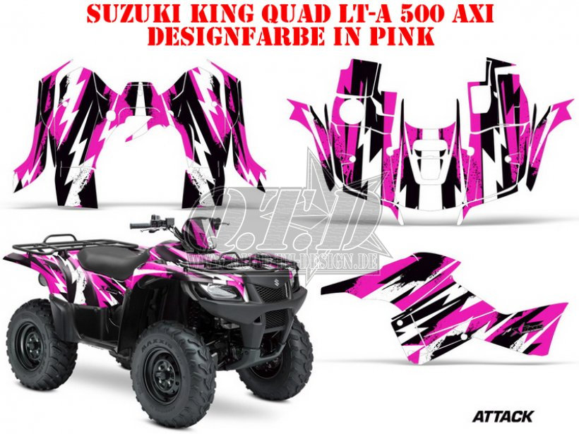 Amr Racing Dekor Kit Atv Suzuki King Quad Lta 450 500 700