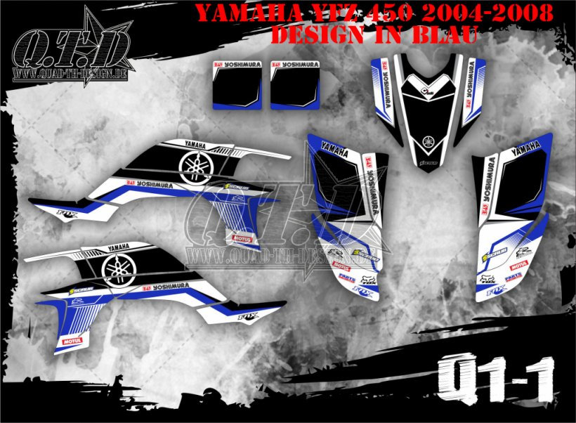 Yamaha Logo Q1 für Yamaha Quads