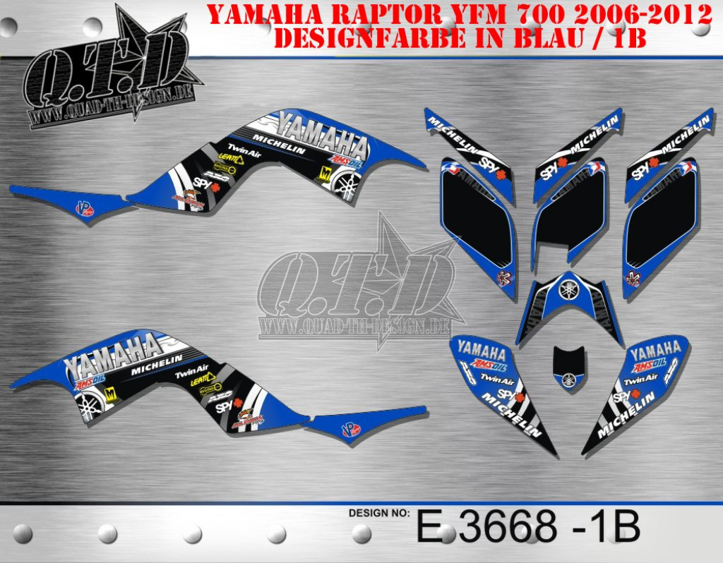 E3850, E3668, E3679, E4099, E4750 für Yamaha Quads