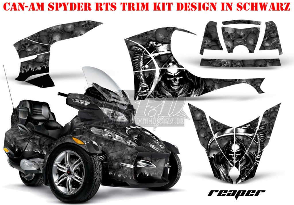 1. AMR Designs für die CAN-AM Spyder RT & RT-S Trim Kit