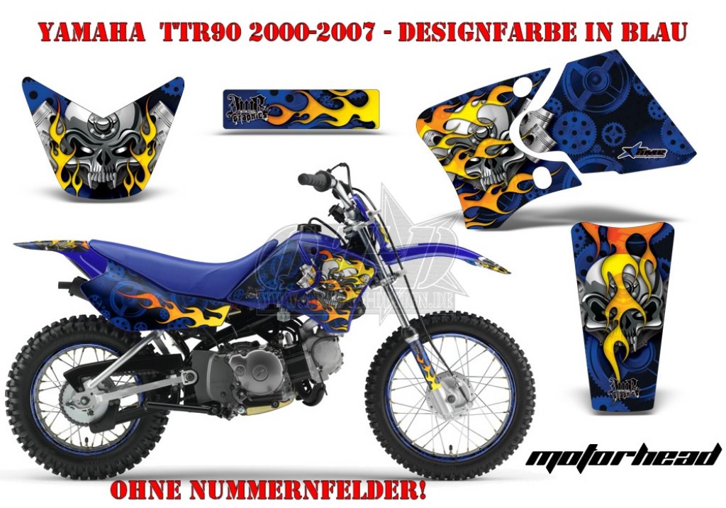 Motorhead für Yamaha MX Motocross Bikes