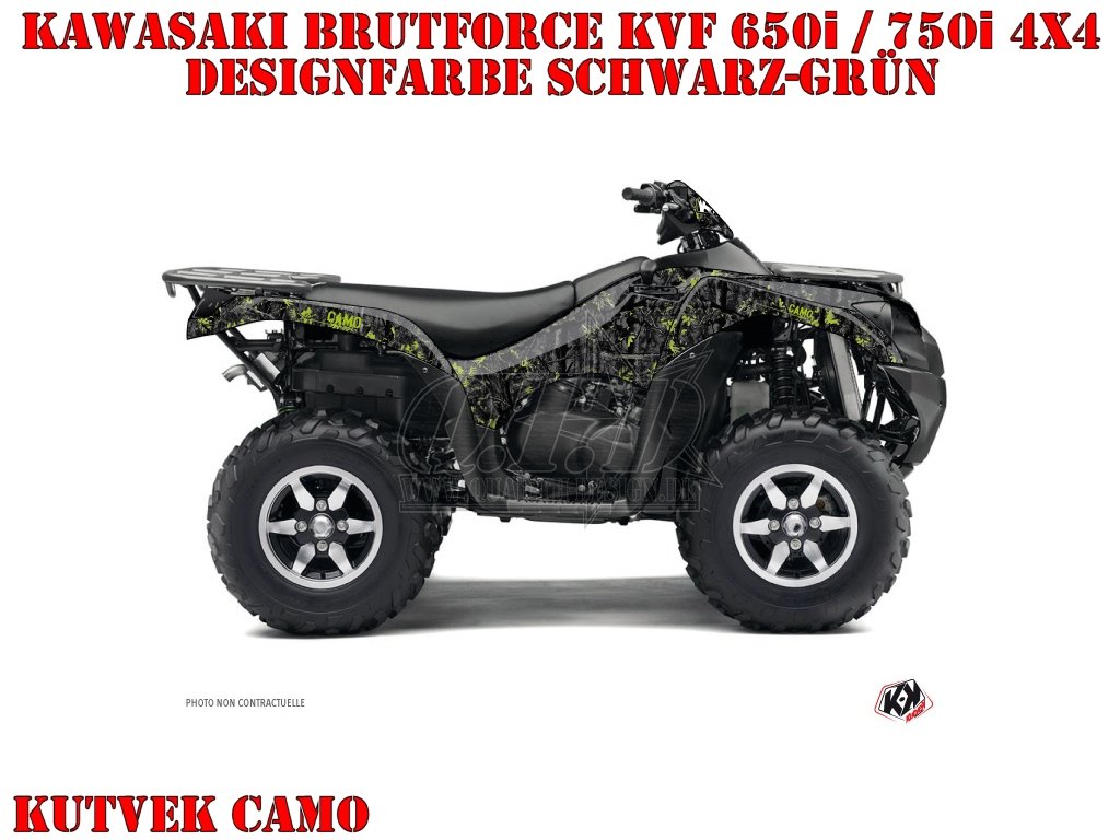 Kutvek Camo Dekor für Kawasaki ATVs