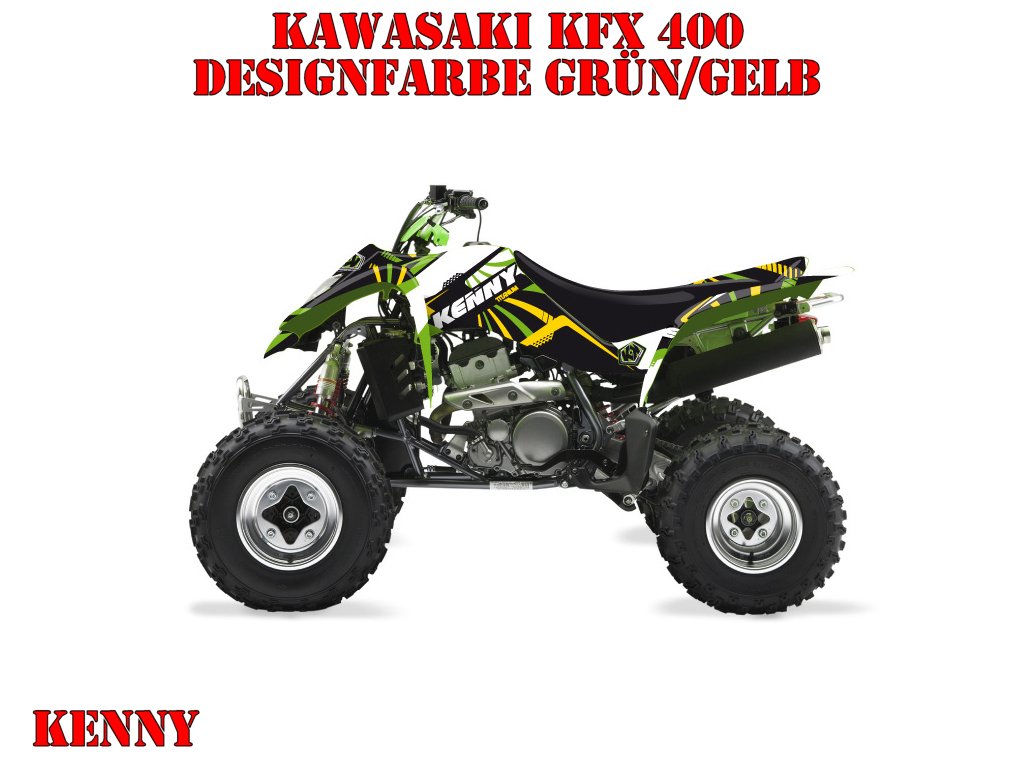 Kutvek Kenny Dekor für Kawasaki Quads