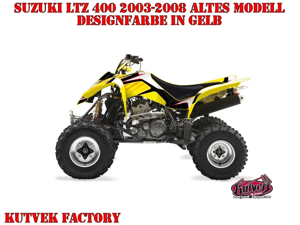 Kutvek Factory Dekor für Suzuki Quads