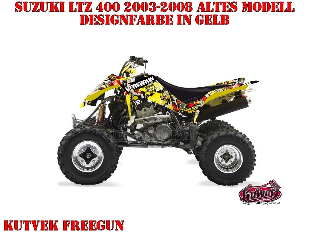 Kutvek Freegun Dekor für Suzuki Quads