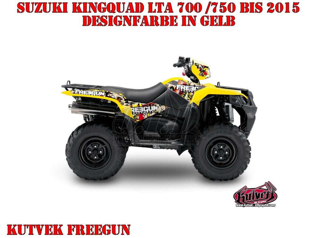 Kutvek Freegun Dekor für Suzuki ATVs
