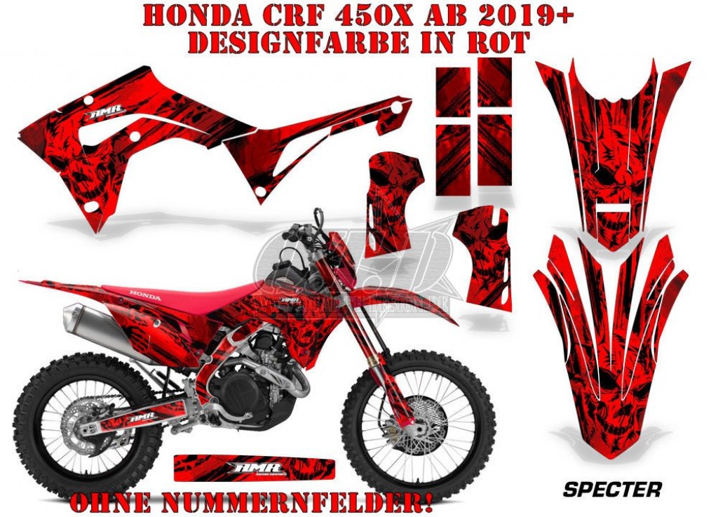 Specter für die Honda MX Motocross Bikes