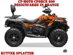 Kutvek Splatter Dekor für CF-Moto ATVs