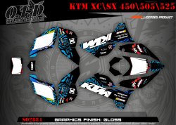 Kicker 2 Dekor für KTM Quads